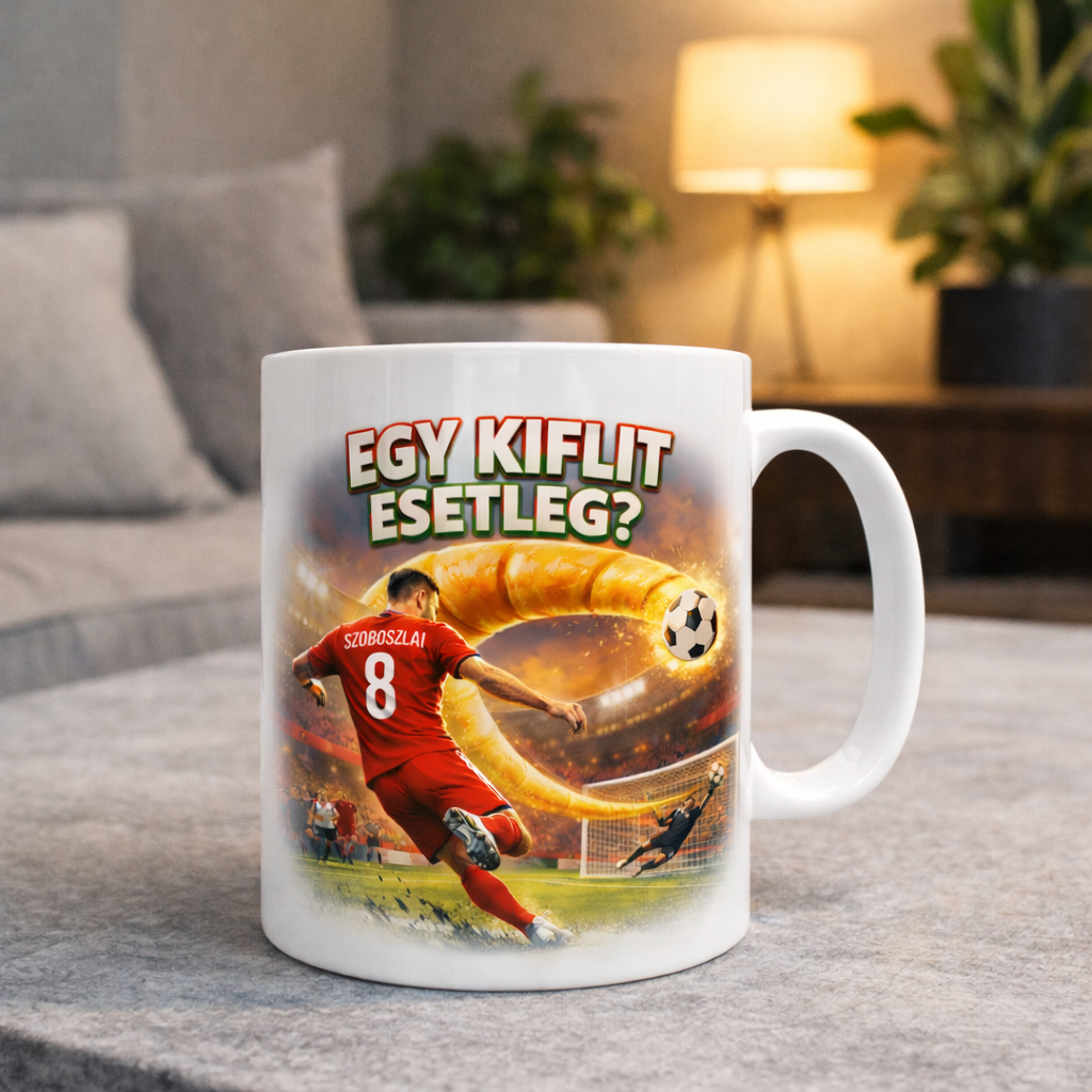 'Egy kiflit esetleg?' Bögre